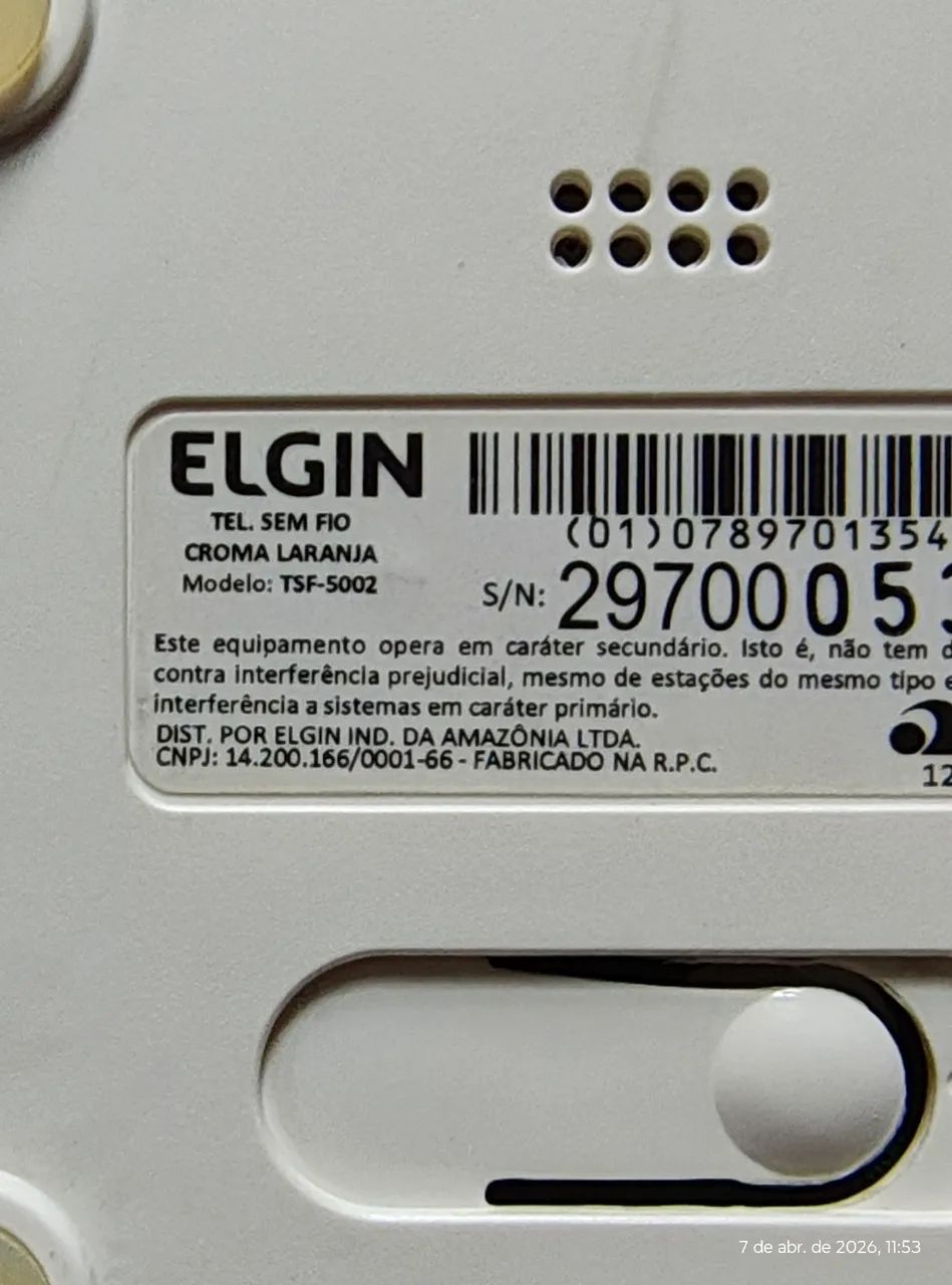 Telefone sem fio Elgin TSF-5002 - Foto 5
