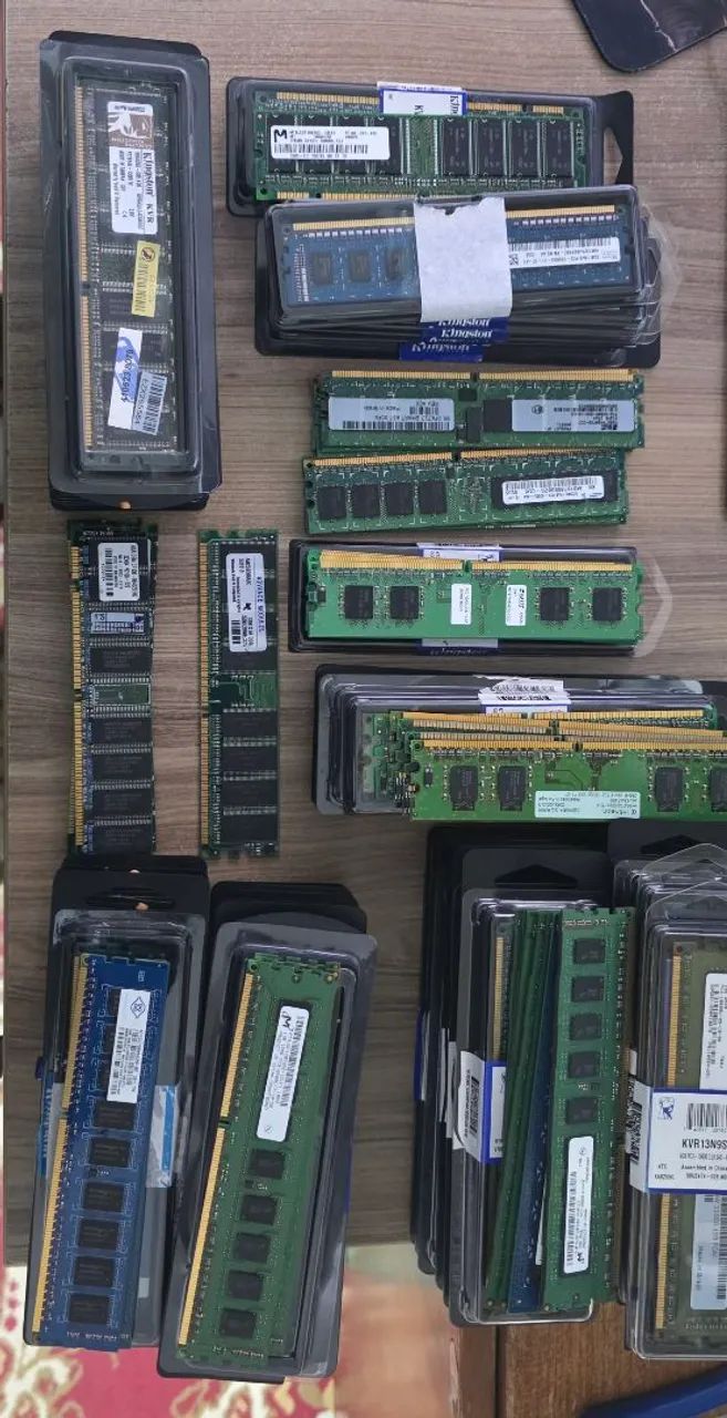 Lote 86 Memorias DDR/DDR2 e DDR3 - Foto 2
