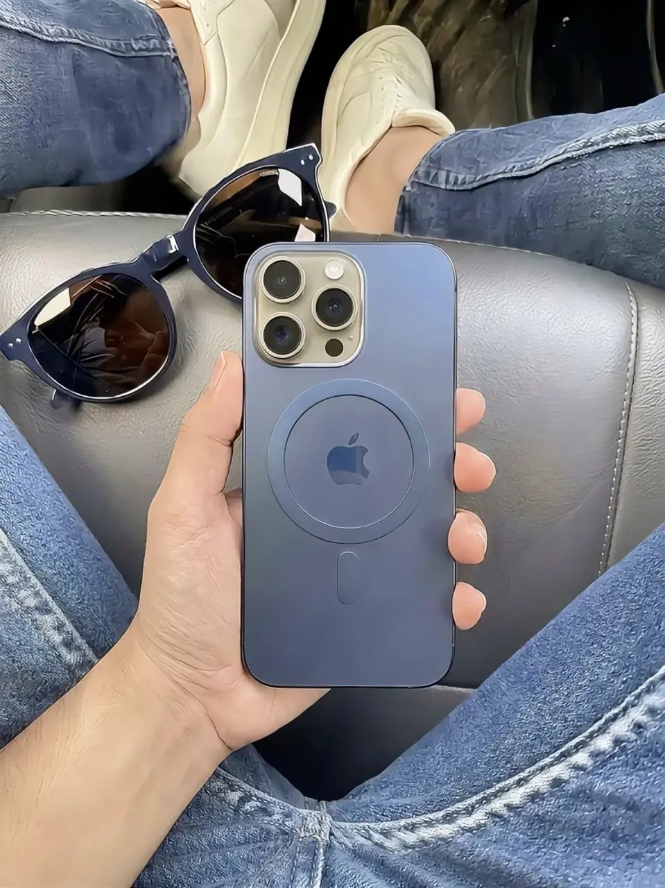 iphone 15 pro max natural titânio 256Gb