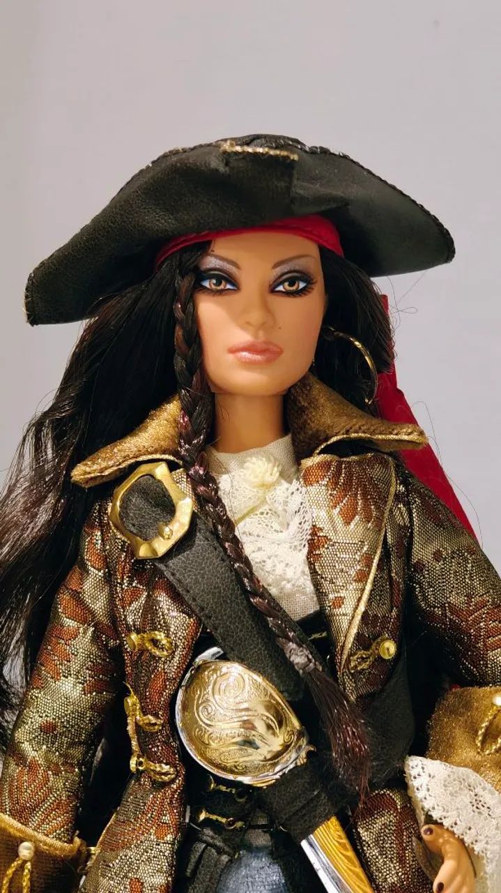 PirateBarbieGOLDLABEL9400体MATELパイレーツバービー Barbie the pirate gold label - Hobbies e coleções - Lauzane