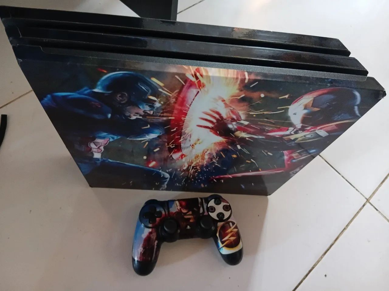 Ps4 com óculos de realidade virtual