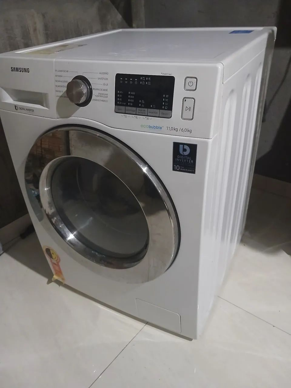 Máquina lava e seca inverter Samsung 11kg  - Foto 2