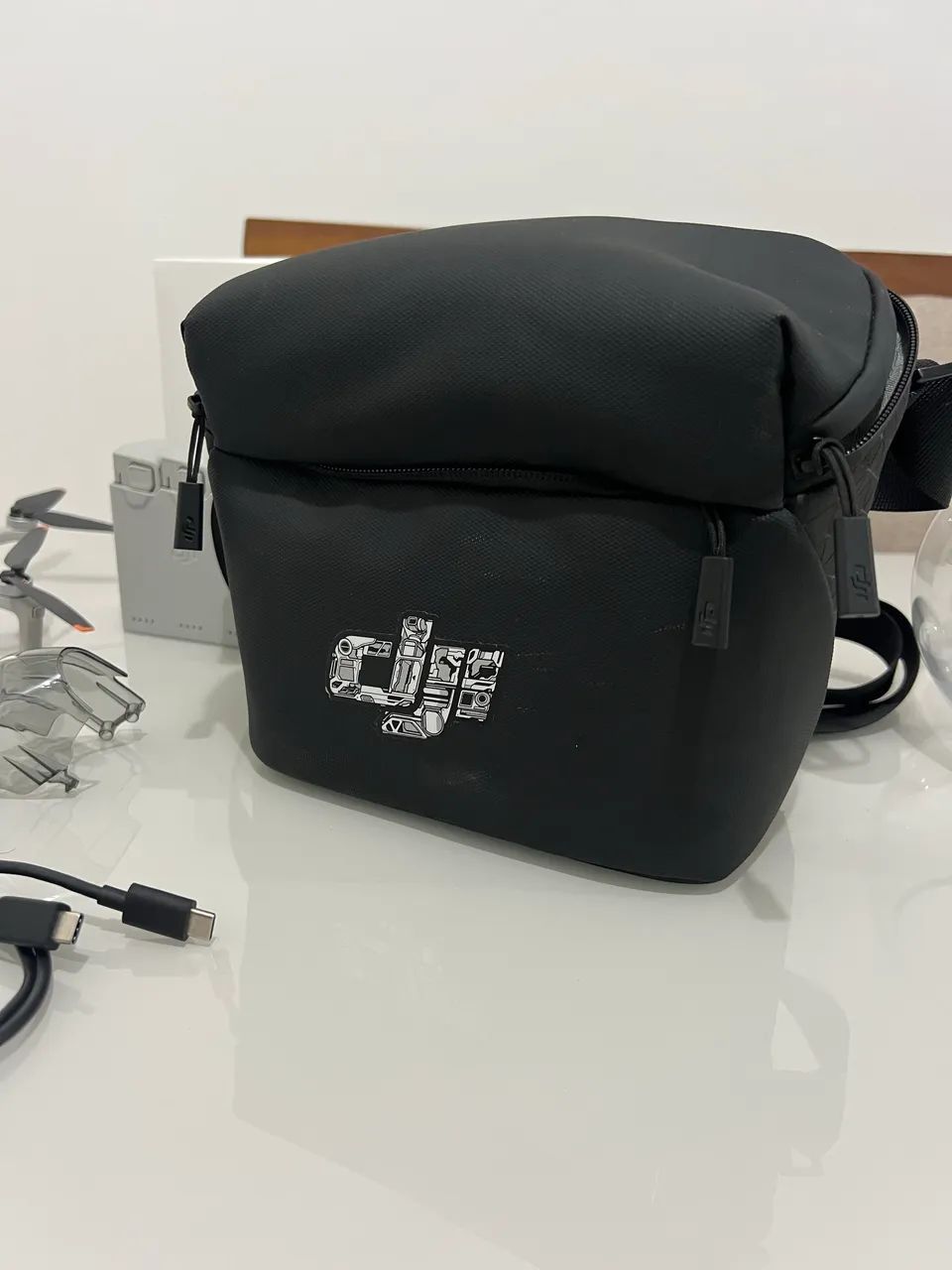 DRONE DJI MINI 3 COMBO FLY MORE COM TELA RC - Foto 4