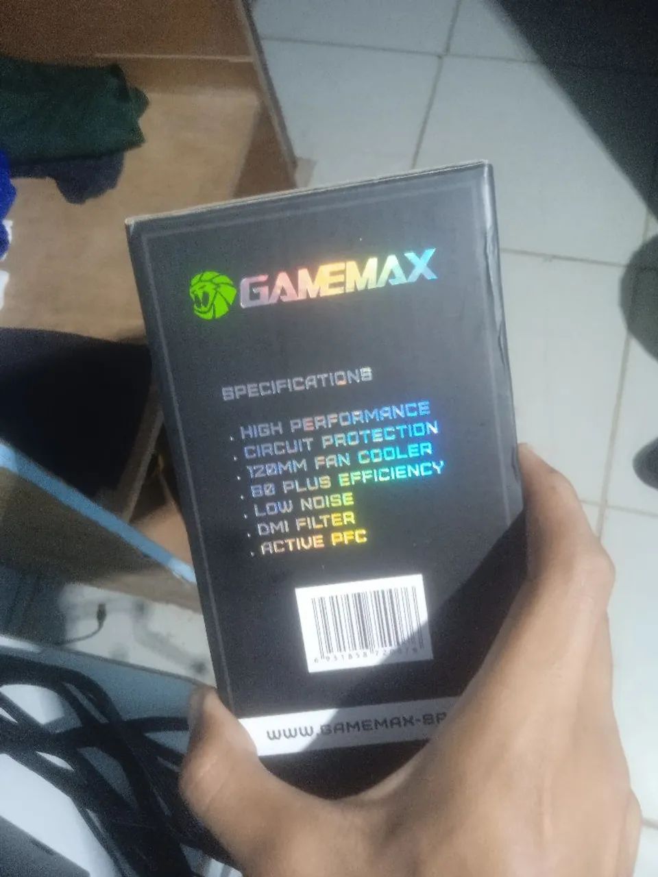 Fonte de 600w gamemax - Foto 3