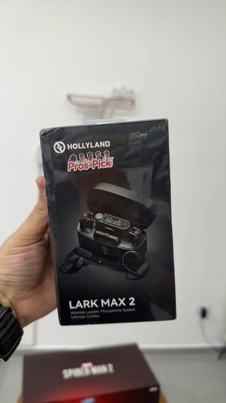 Hollyland Lark Max 2 Ultimate Combo - Microfones e Gravadores