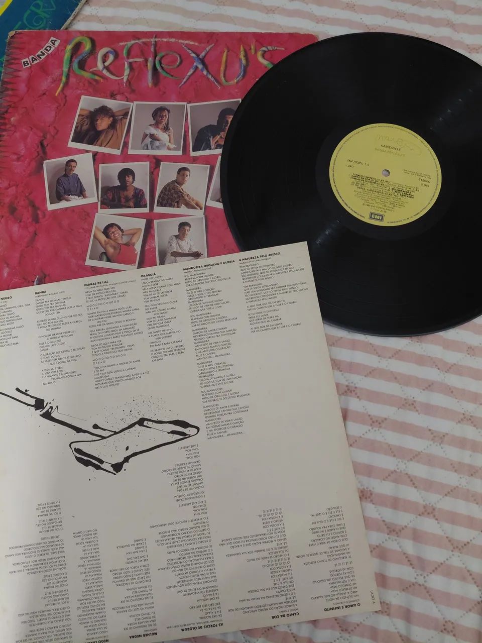 Lote lp banda reflexus  - Foto 4