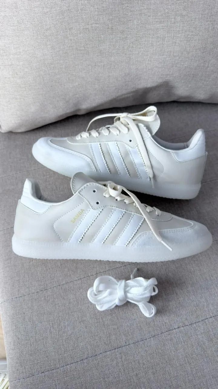 Adidas Samba Prime Off White Feminino Premium - Disponível 34 ao 39 (Foto Real) - Foto 3