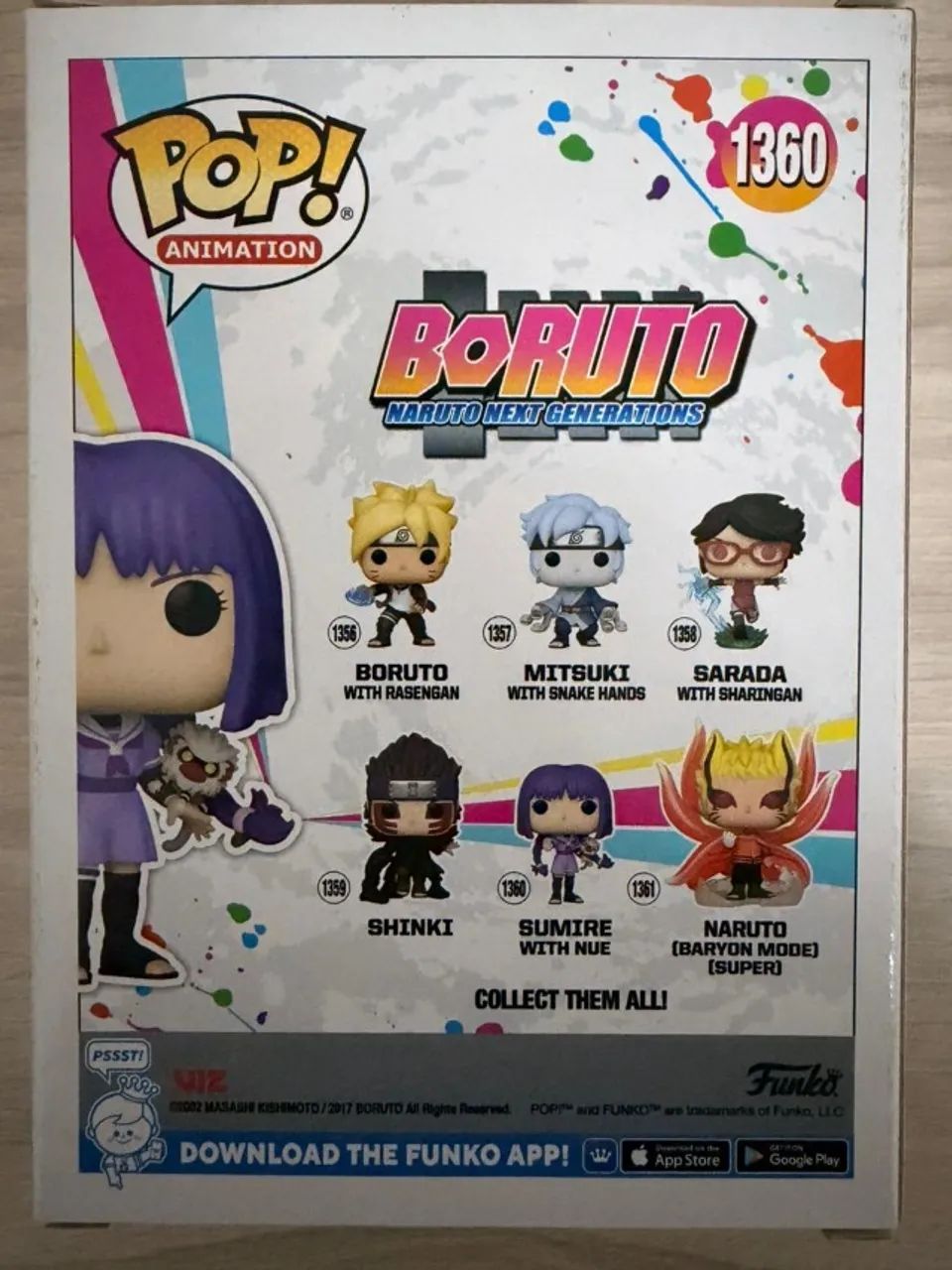 Funko Pop Boruto Sumire with Nue 1360 - Foto 3