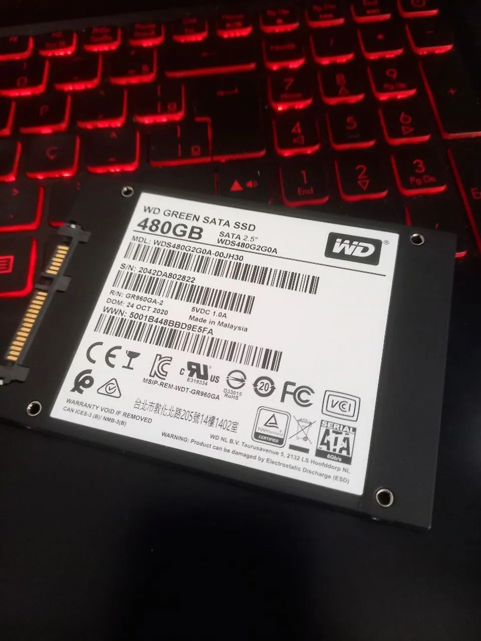 SSD 480GB Western Digital | Notebook - Computador - PS4 - Foto 2