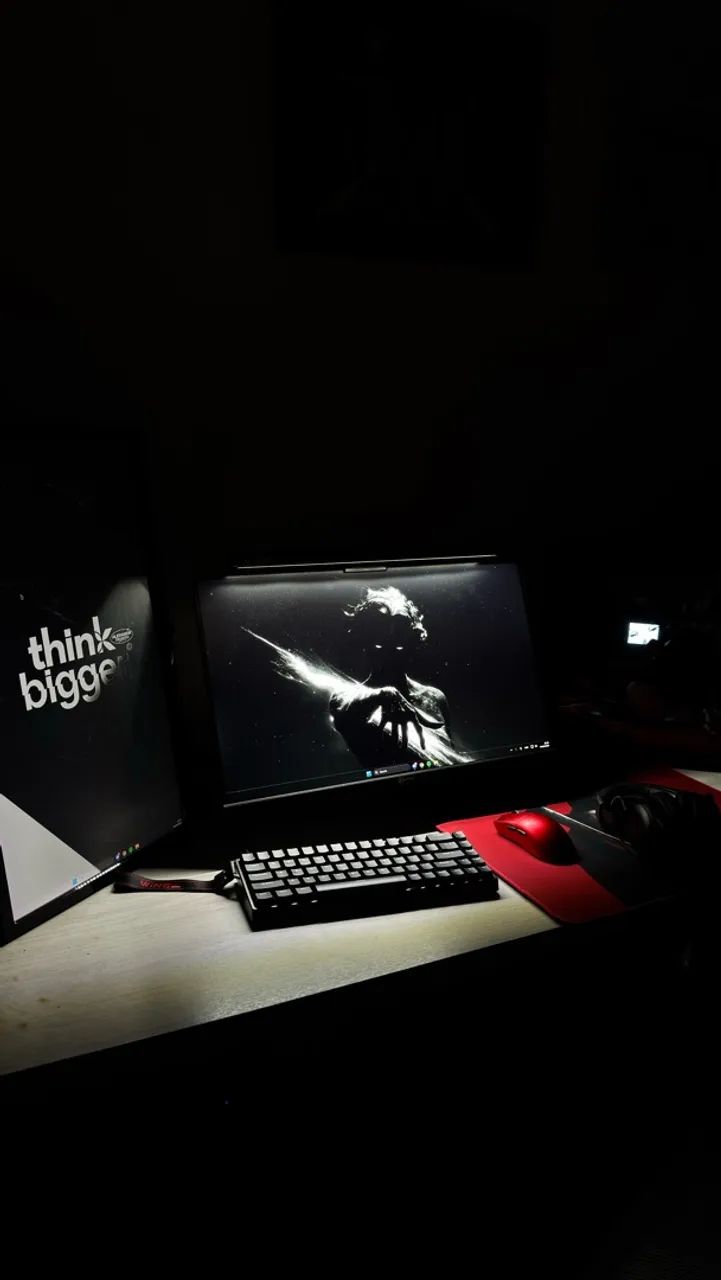 Monitor Gamer 24 polegadas IPS 240hz Perfeito! Com NF.