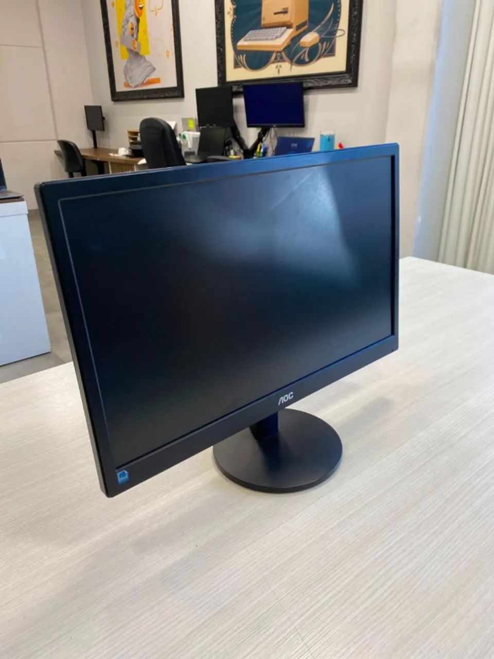 Monitor Seminovo AOC 18,5" Polegadas - Foto 2