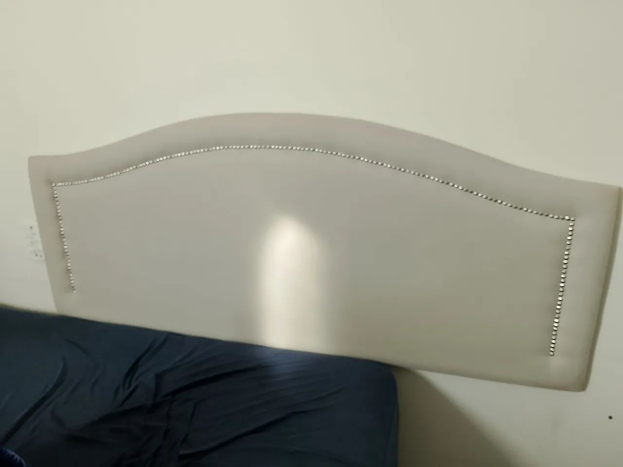 Cabeceira estofada cama casal 