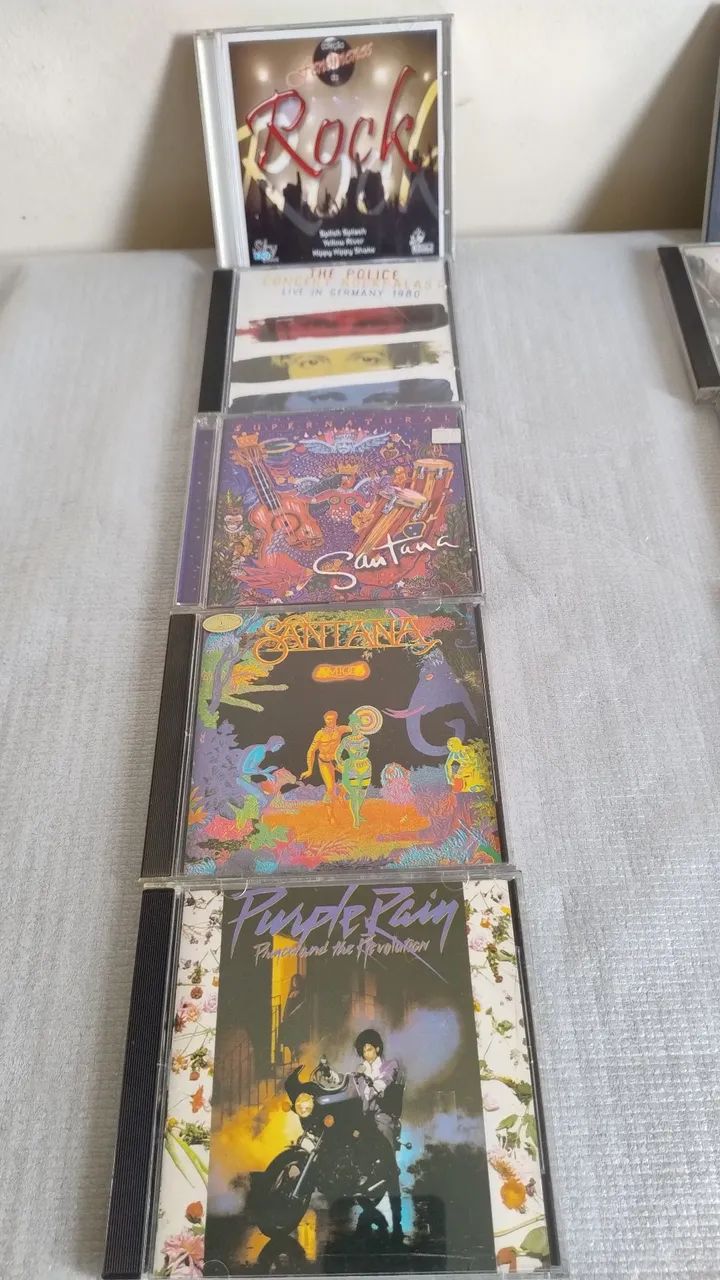 Kit com 15 cds de Rock originais... - Foto 4