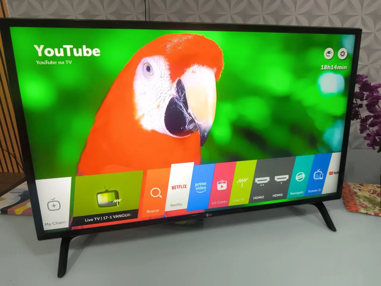 SMART TV LG 43 POLEGADAS COMPLETA