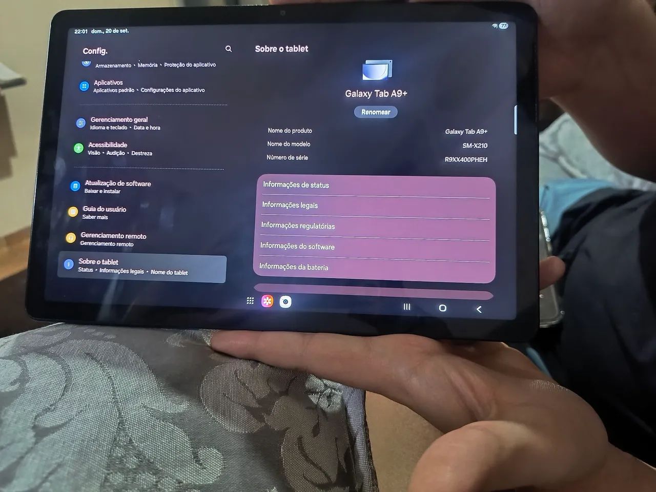 Galaxy TAB A09+ - Foto 3