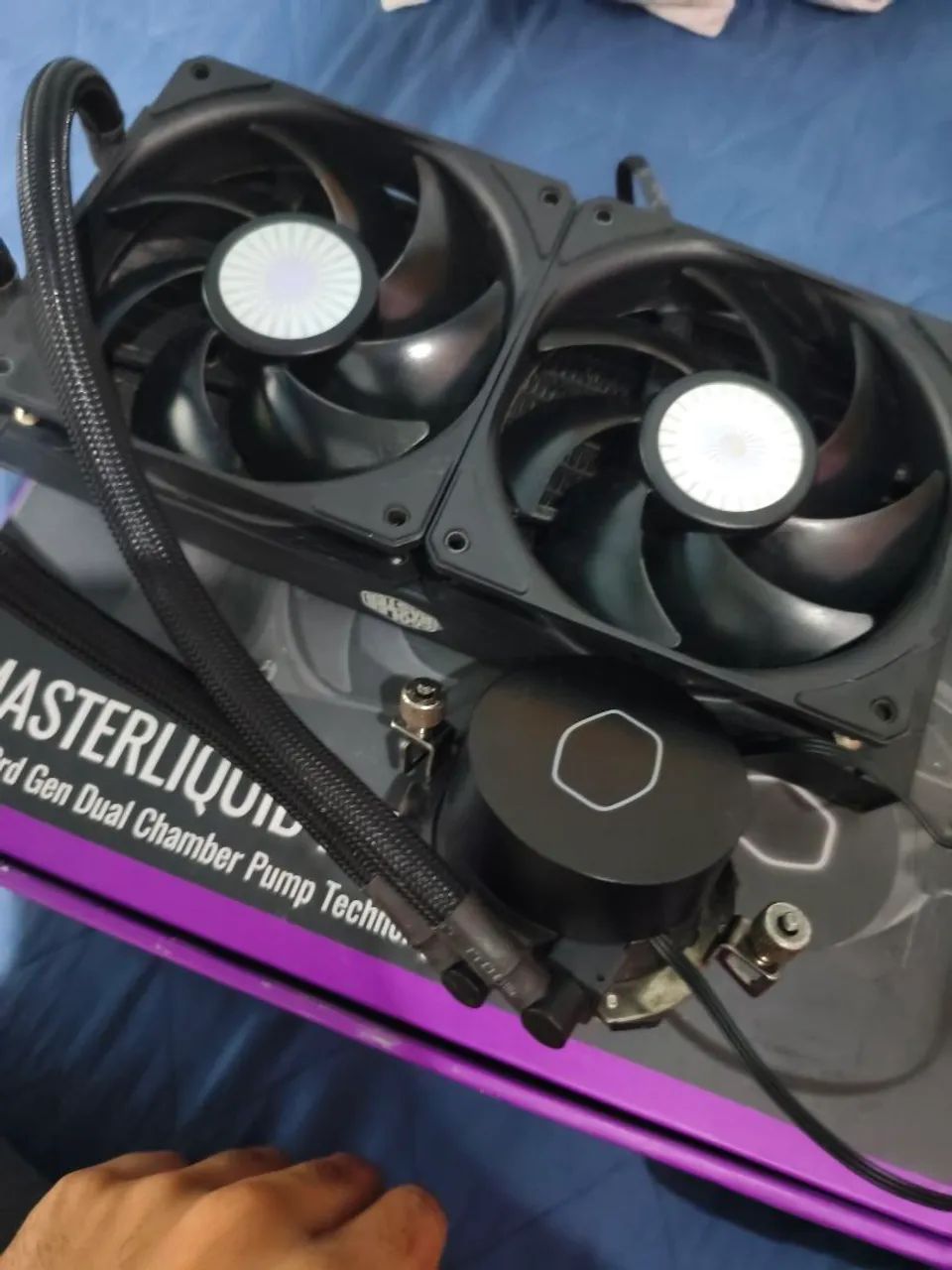 Water cooler 240mm cooler master  - Foto 3