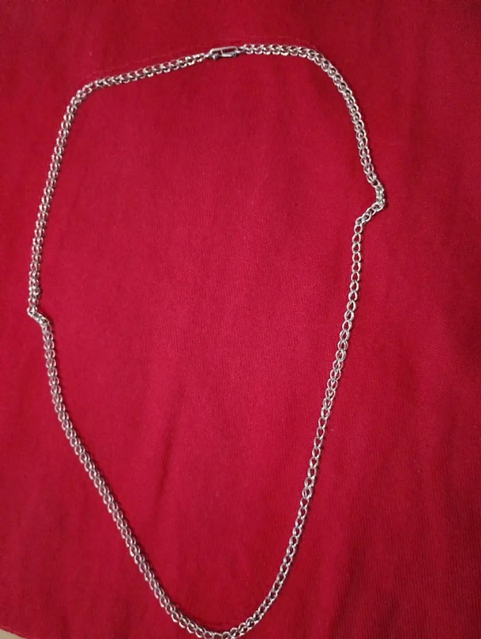 Cordão de prata 65 cm  - Foto 3