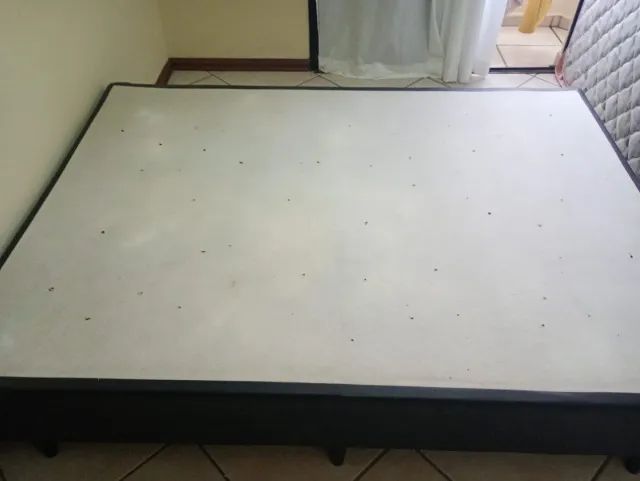Cama box casal - doação sem entrega  - Foto 3