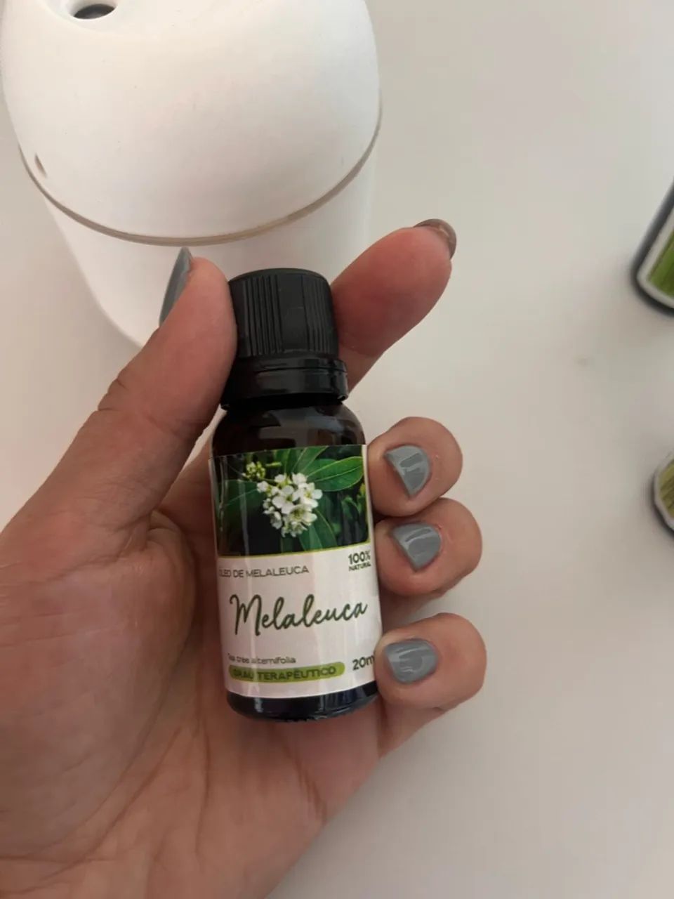 Kit difusor e óleos essenciais  - Foto 4