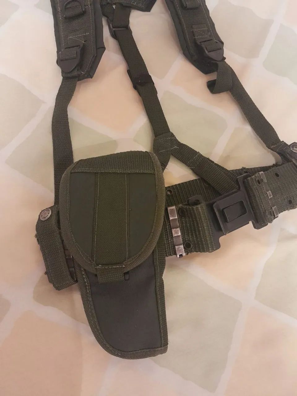 Boné Cinto Suspensório Militar Exército - Foto 3