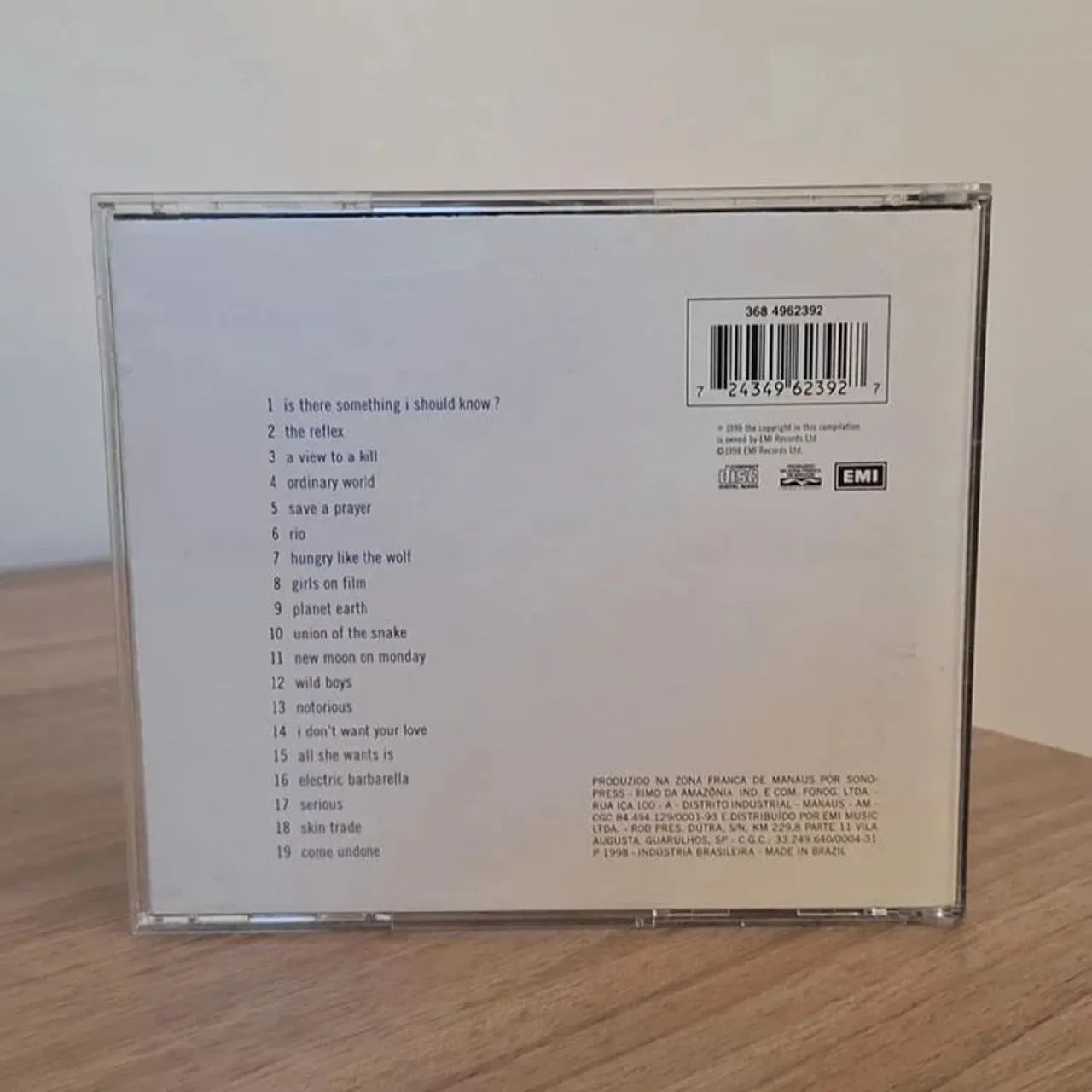 Cd Duran Duran - Greatest Hits<br> - Foto 3