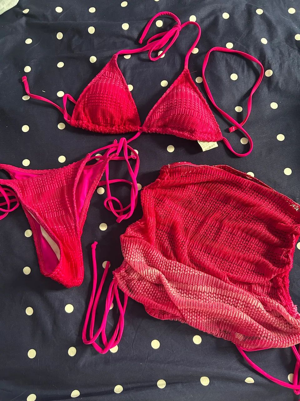 Conjunto biquíni com saída de praia  - Foto 4