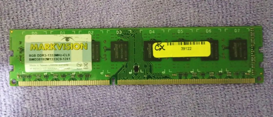 Testada e Aprovada Memória RAM DDR3 1333Mhz 8GB - Foto 3
