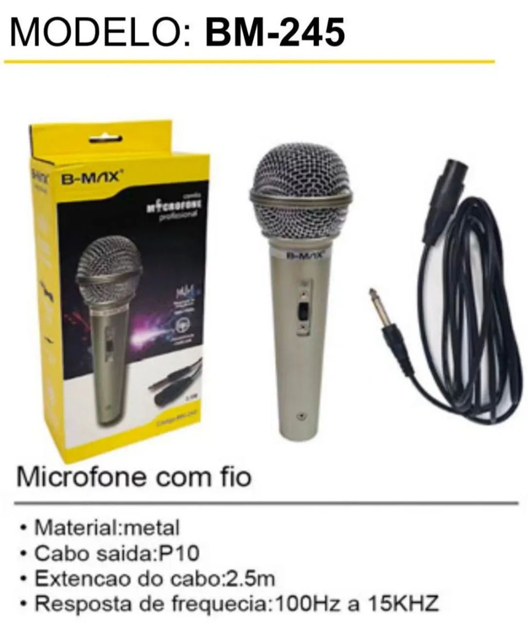 Microfone duplo ou Simples com ou sem fio  - Foto 3