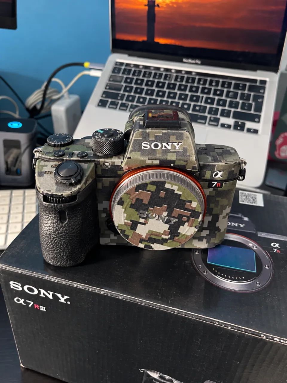 Câmera Sony A7r3 usada  - Foto 3