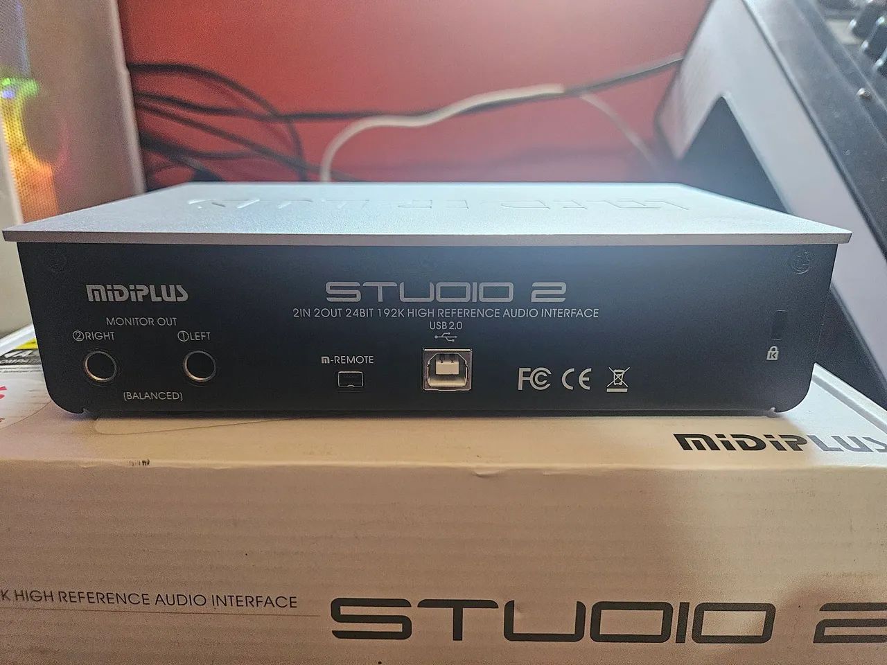 Interface de Gravação Midplus Studio 2 - Foto 4