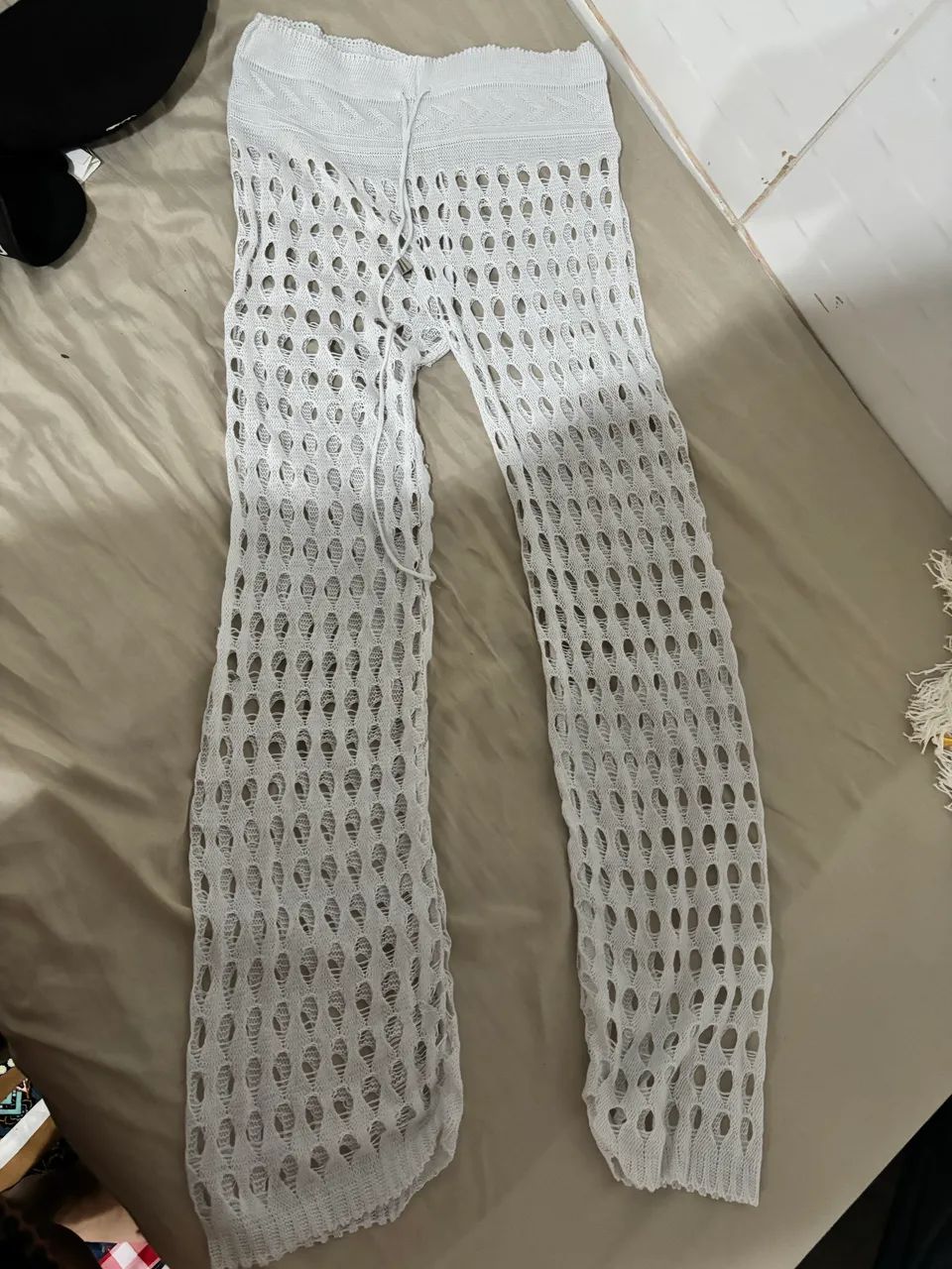 Cal ça saída de praia branca - Foto 2
