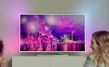 Smartv Phillips Ambilight Branca 42" - Foto 4