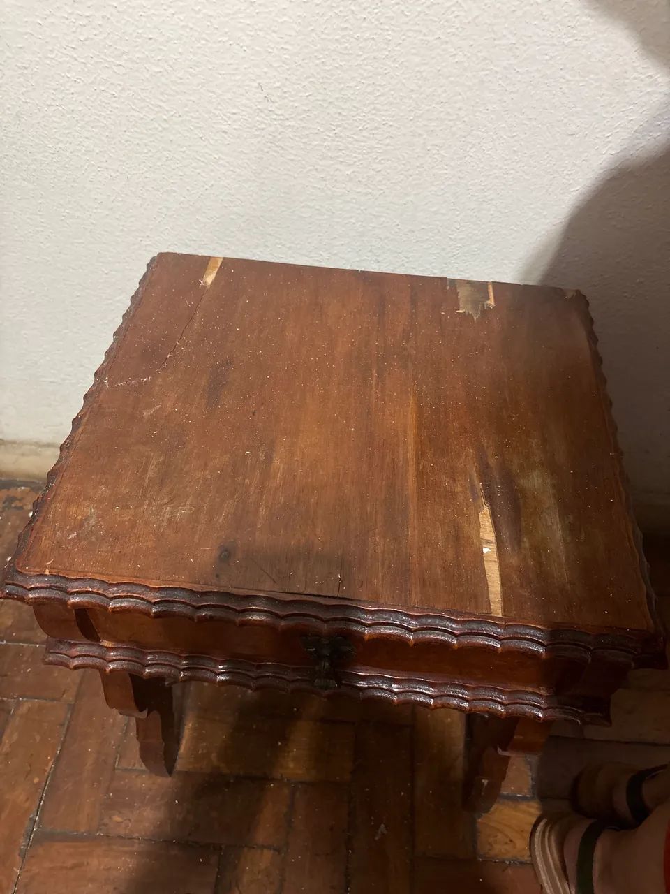 Mesa antiga estilo colonial  - Foto 2