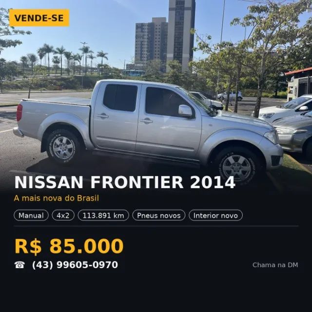 Nissan Frontier Frontier S CD 4x2 2.5 TB Diesel 2014