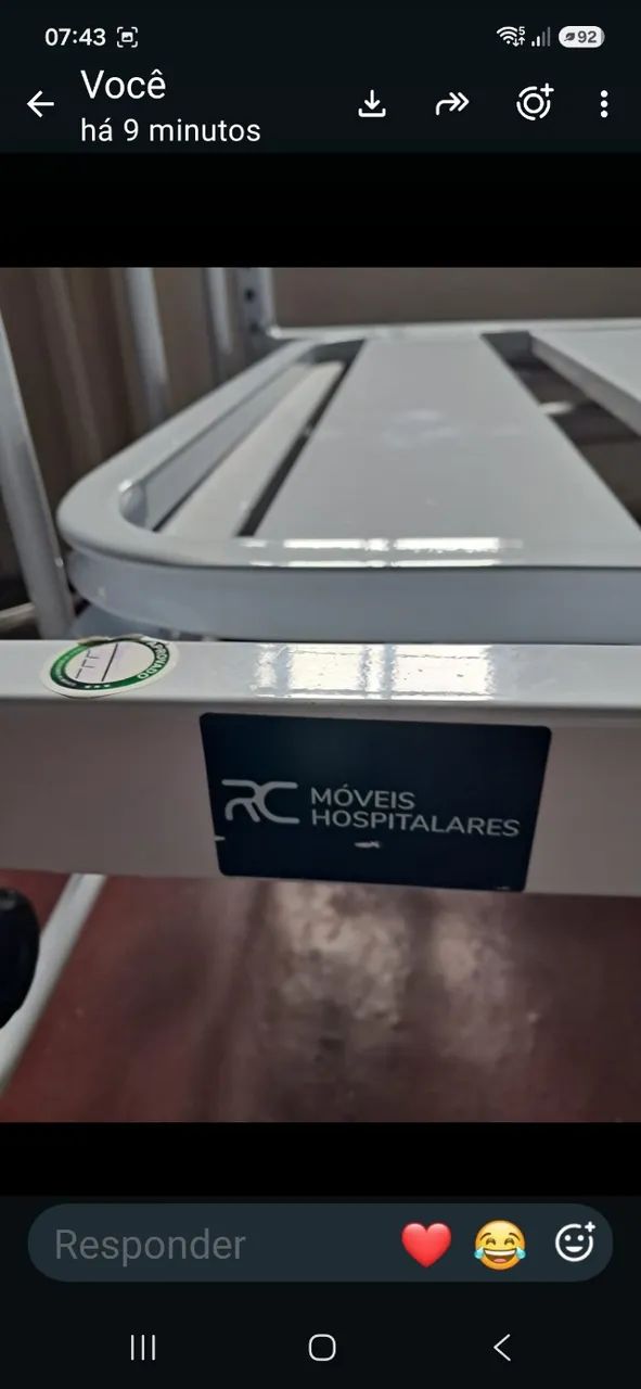 Cama hospitalar,  quase sem uso - Foto 3