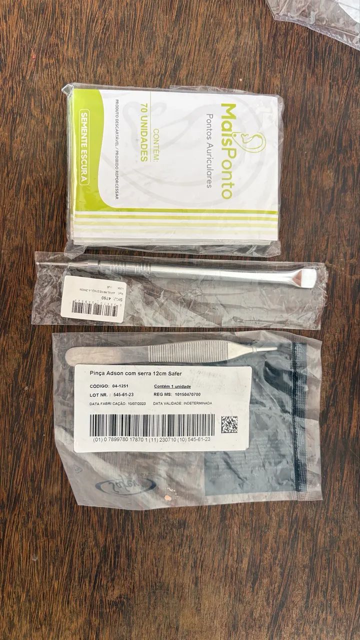 Kit para auriculoterapia 