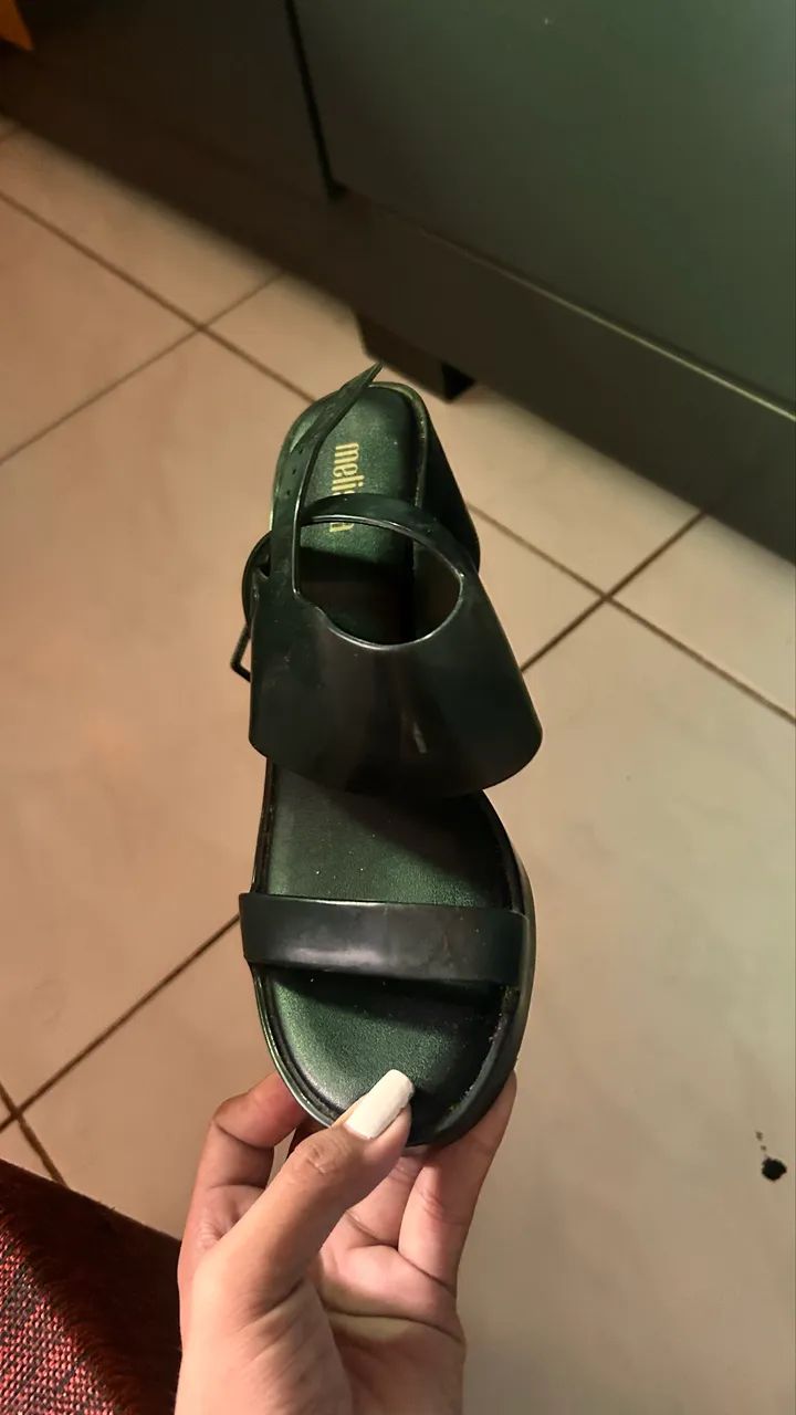 Salto MELISSA Classy High preta - Foto 2