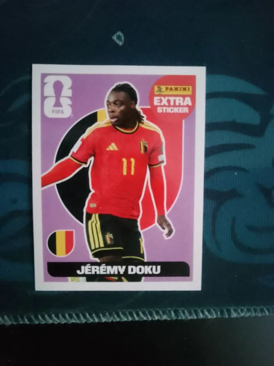 Figurinha Legend Jérémy Doku Base - Foto 3