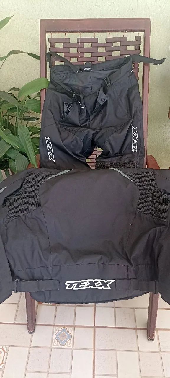 Jaqueta e calça texx