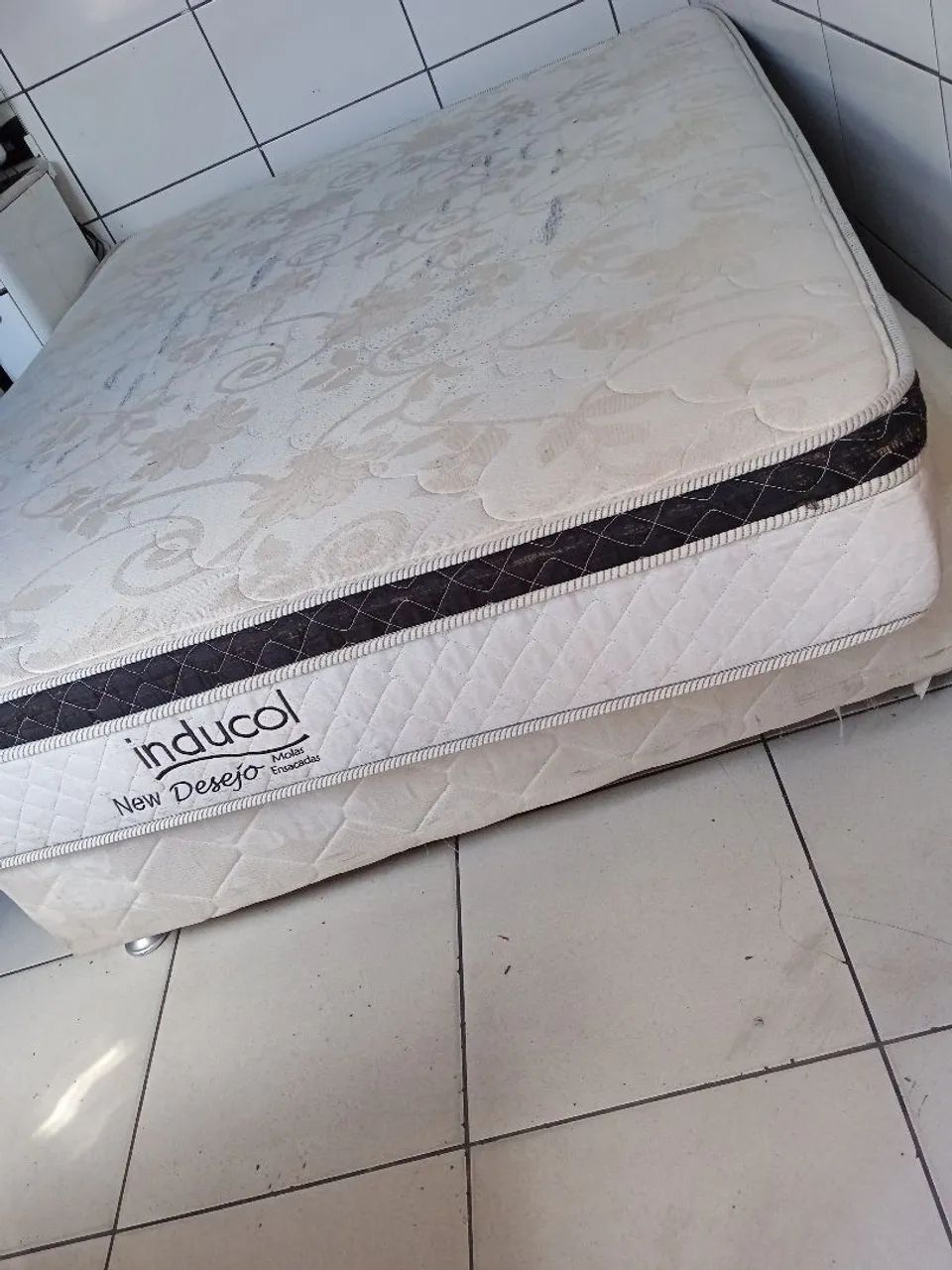 Cama Queen casal molas ensacada interessado chamar aqui  - Foto 3
