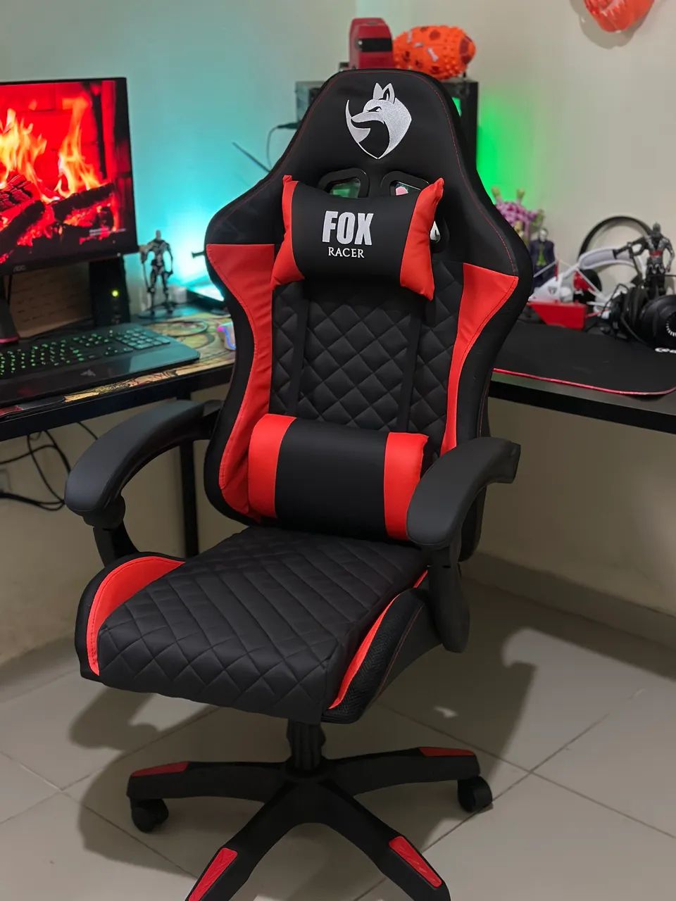 Cadeira gamer Fox NOVA  - Foto 5