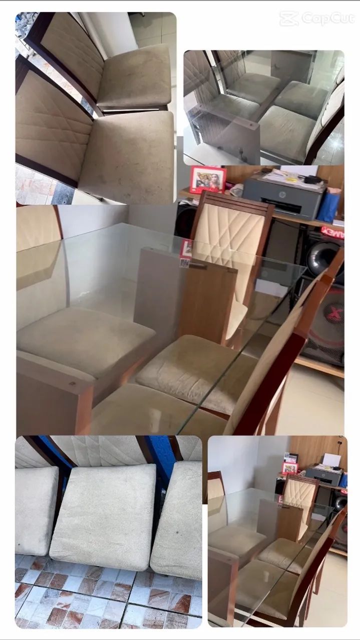 Mesa 6 cadeiras 