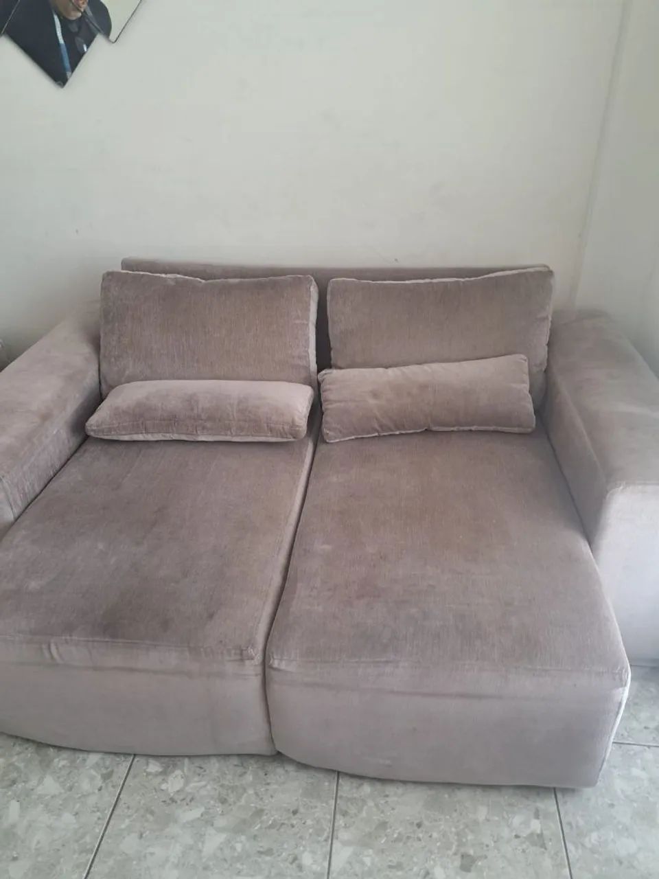 Conjunto Sofá Retrátil 5 Lugares - 2 e 3 Lugares - Madeira Nobre - Foto 3