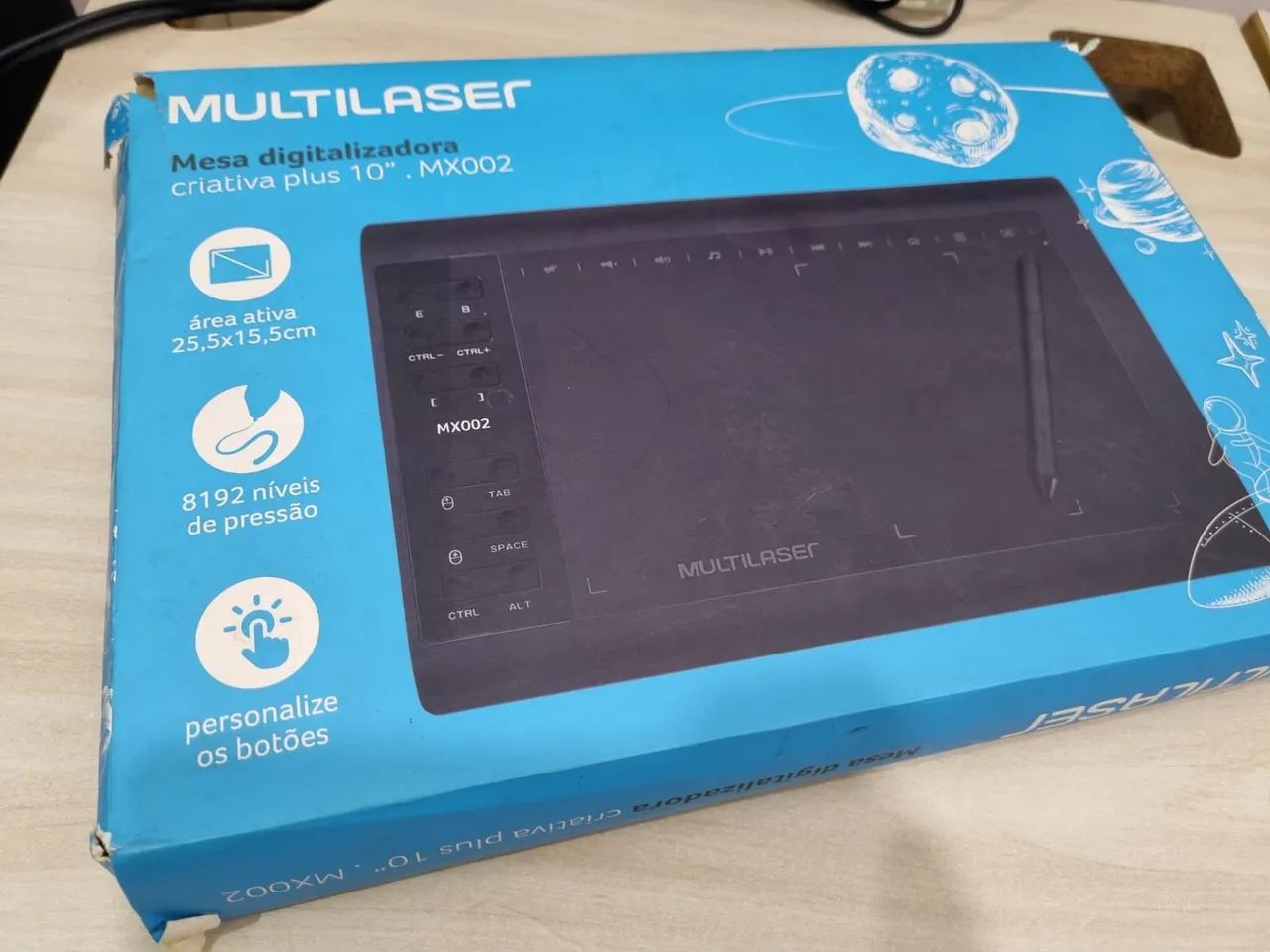 Mesa Digitalizadora Multilaser MX002
