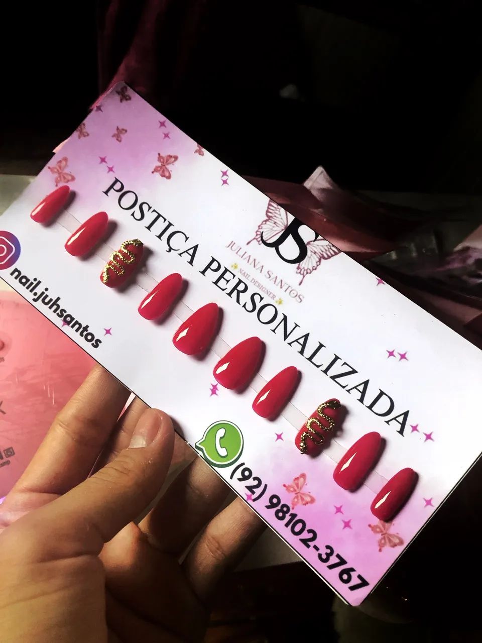 POSTIÇA PERSONALIZADA~SOB ENCOMENDA - Foto 2