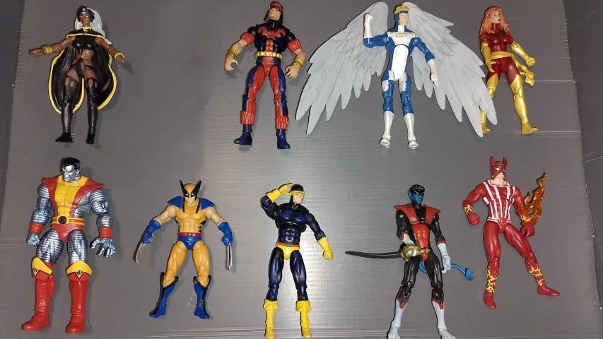 9-pack X-Men 80's . escalan 1:18