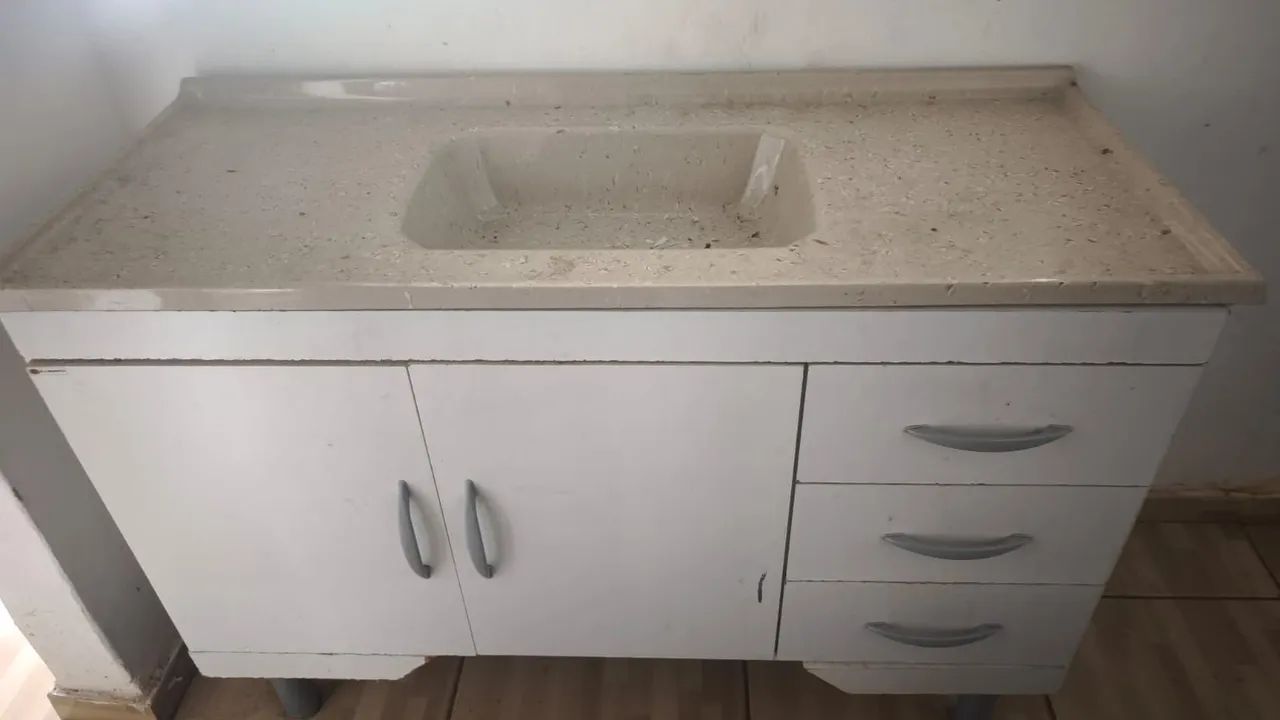 Affordable Home Items: Double Bed, Wardrobe, Large Fan, Cooktop, Sink