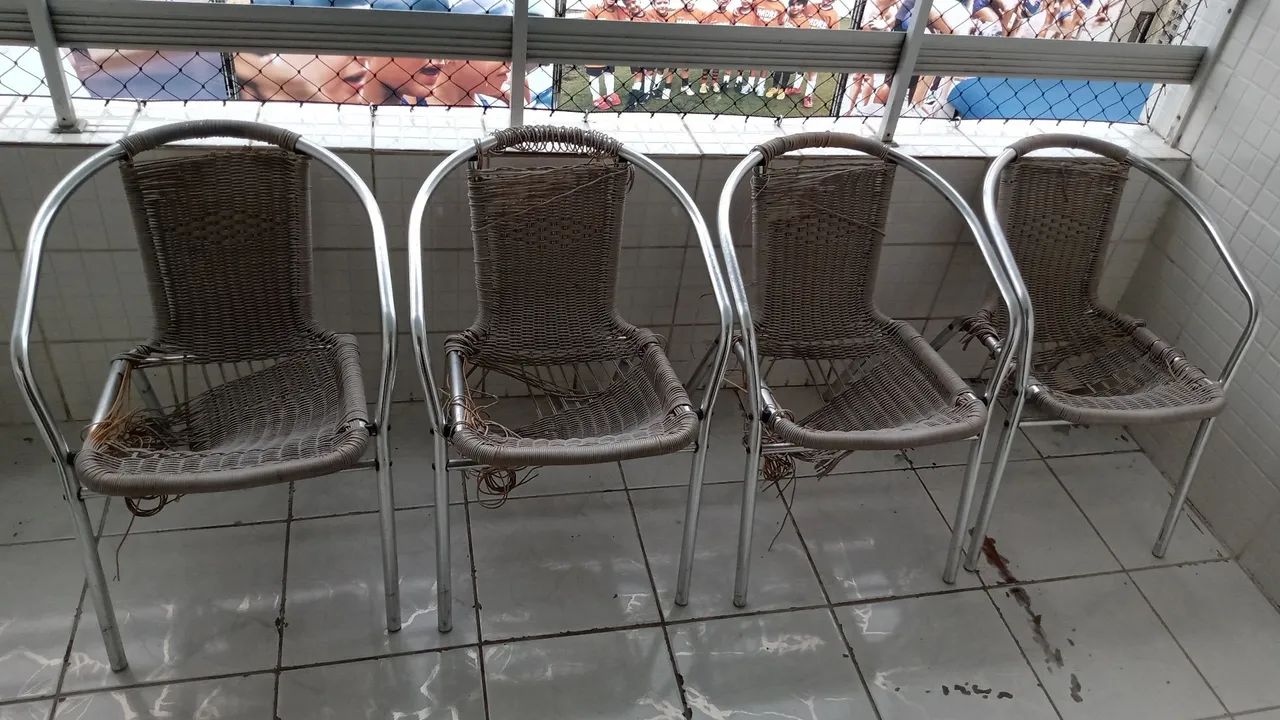 Cadeiras de alumínio  - Foto 2