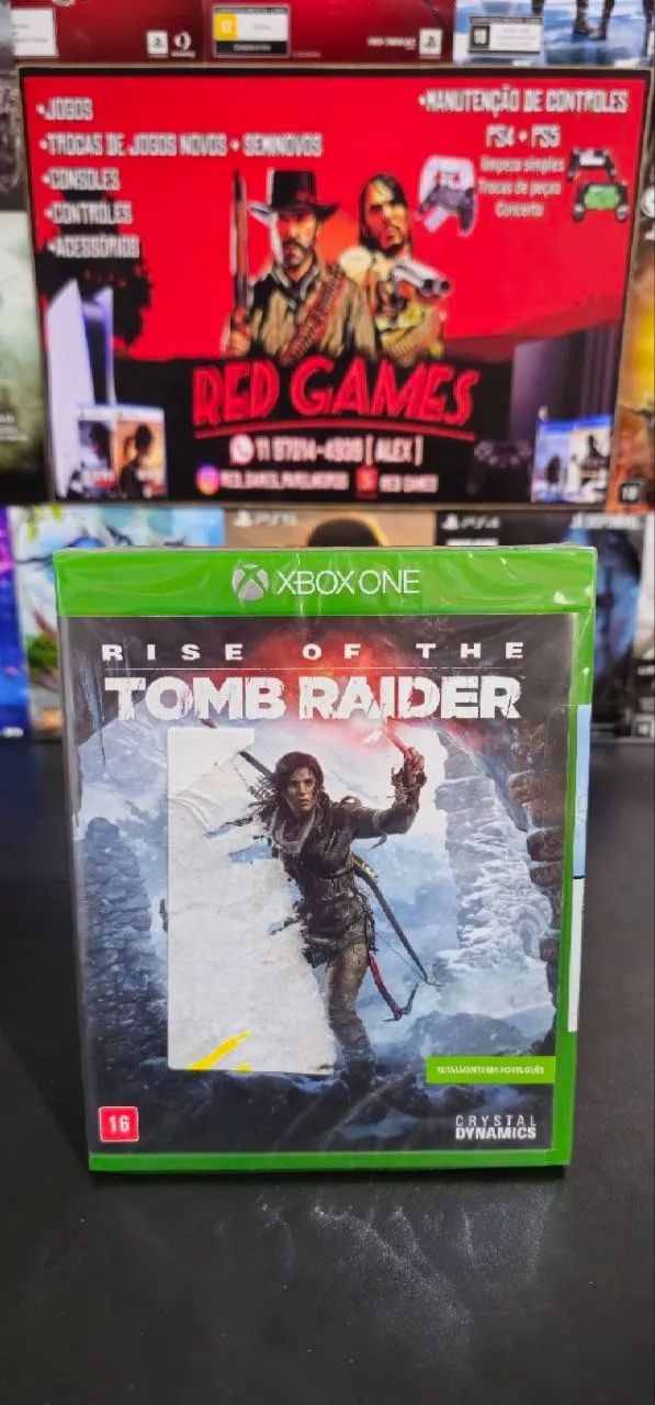 Rise Of The Tomb Raider Xbox One / Xbox Series X NOVO
