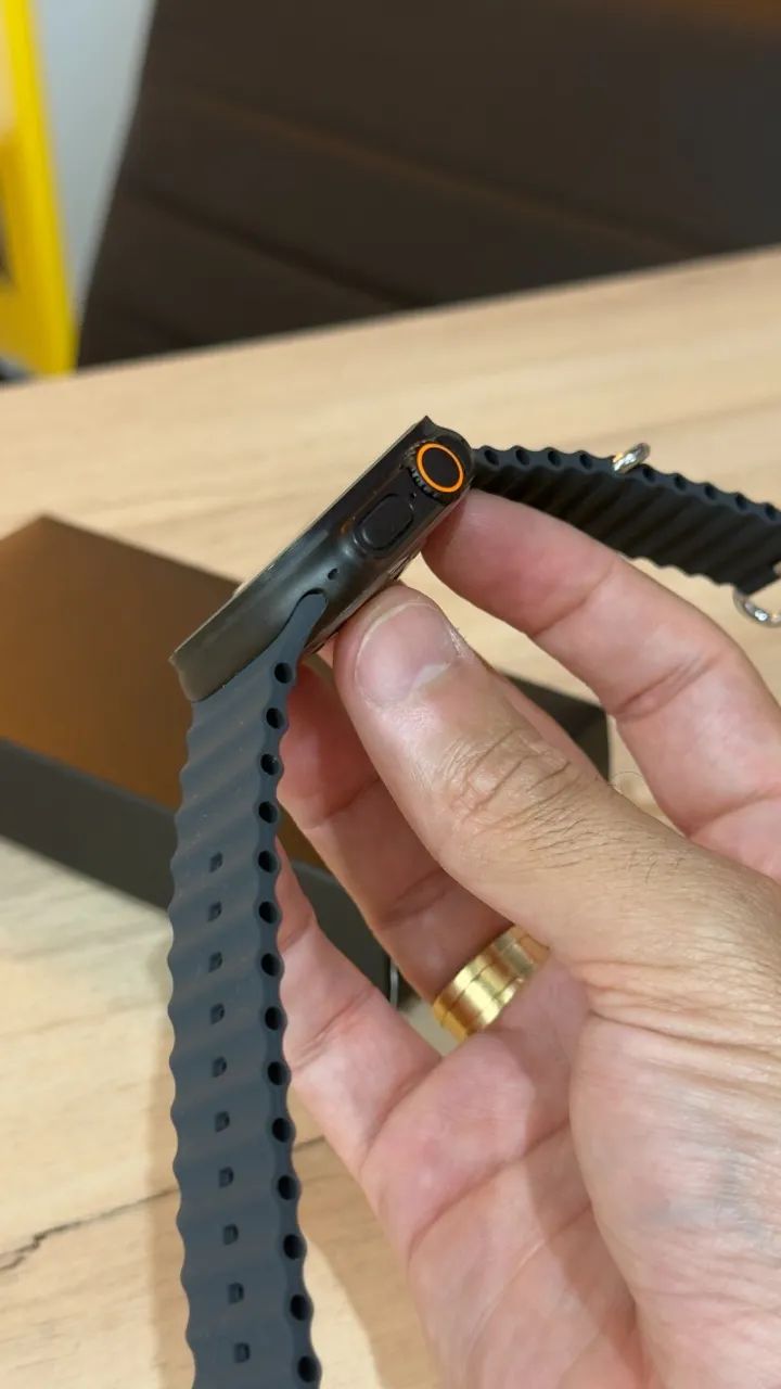 Apple Watch Ultra 2 49mm Preto Cellular 4G + GPS - Apenas 1 mês de uso! Garantia até 2027! - Foto 5